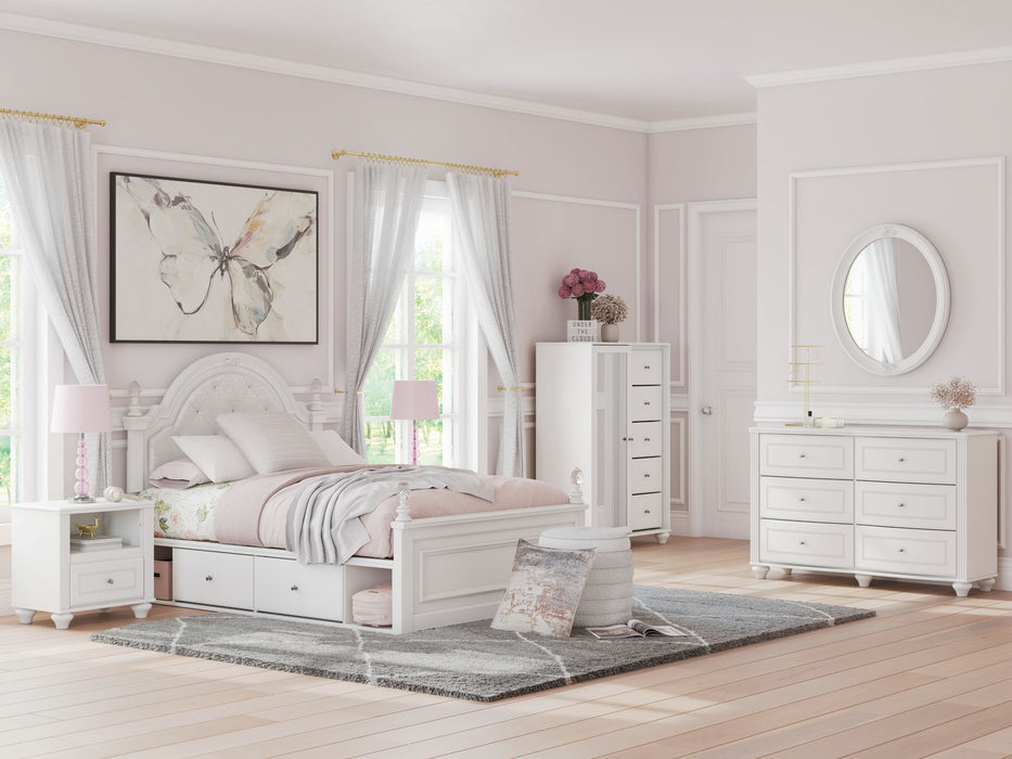 Kozlani - One Drawer Night Stand - White
