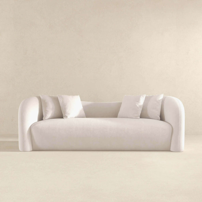 Mason - Mid Century Modern Luxury Tight Back Curvy Couch