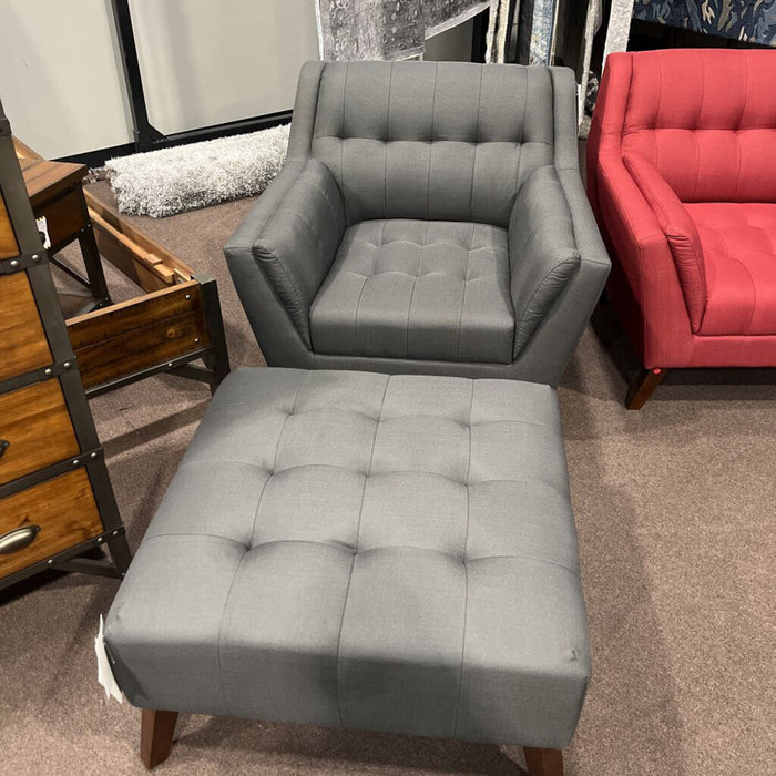 E U3216-203 Chair Charcoal