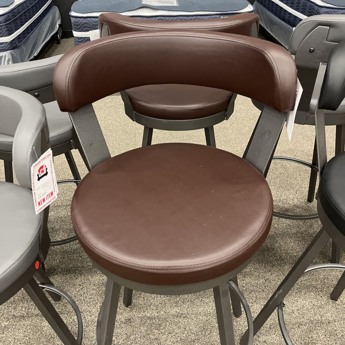 H 5566-29br Barstool Brown