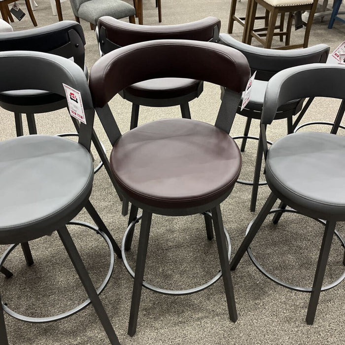 H 5566-29br Barstool Brown