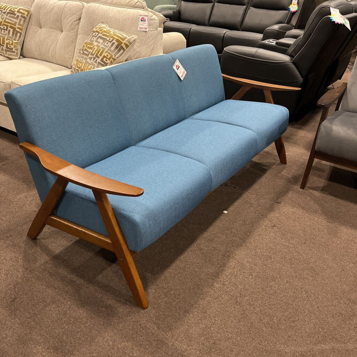H 1138bu-3 Sofa Blue