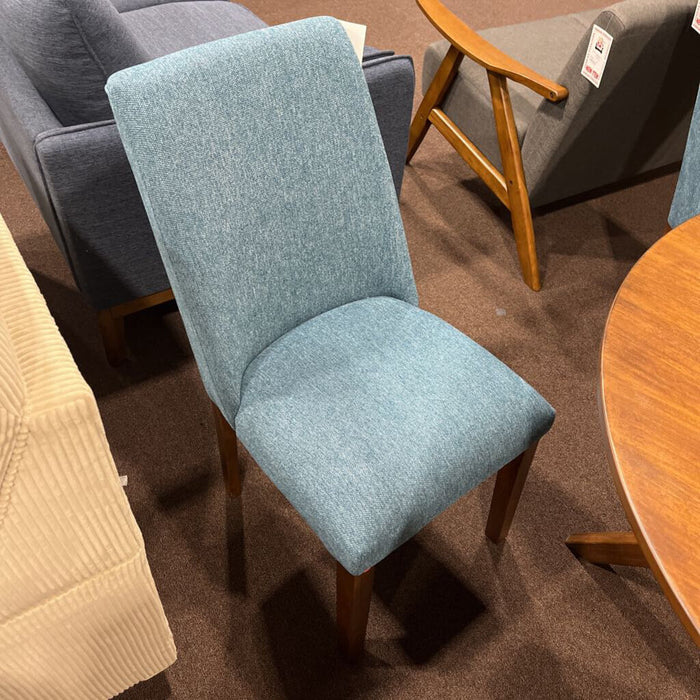 A D615-03 Lyncott Uph. Side Chair Blue