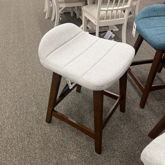 A D615-124 Lyncott Uph. Stool Gray