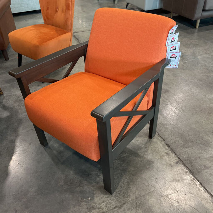 H 1105Rn-1 Accent Chair Orange