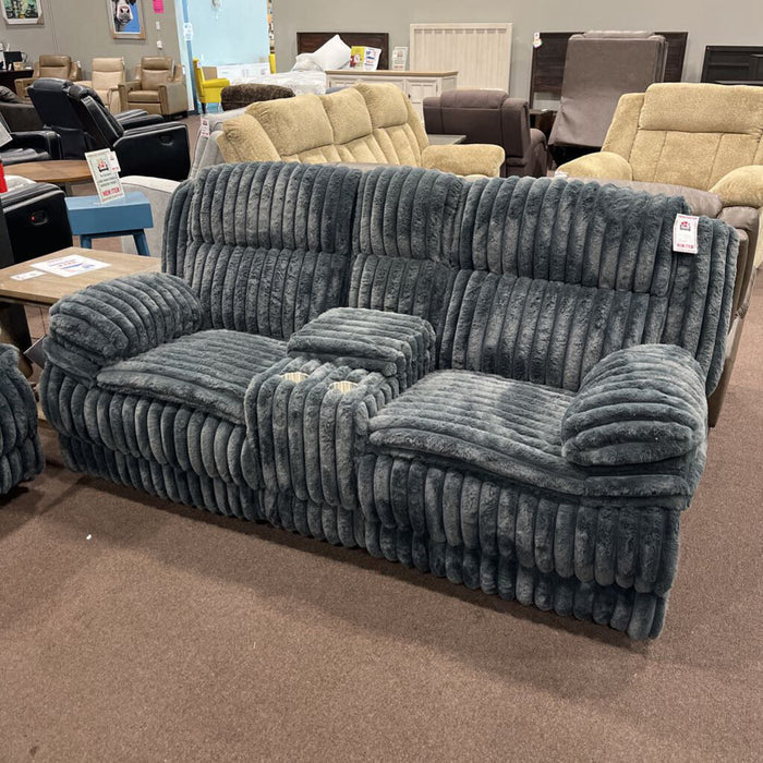 H 9577Dg-2 Rec. Loveseat Gray