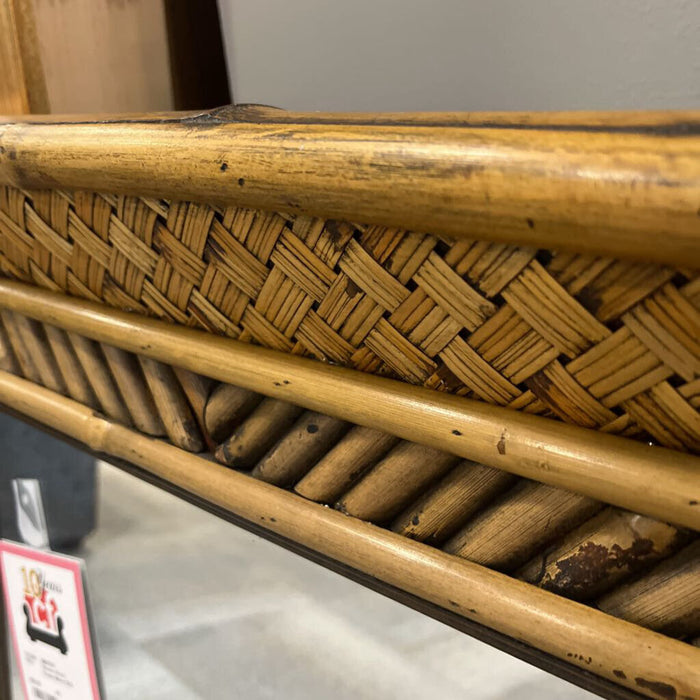 Woven Wood Frame Mirror