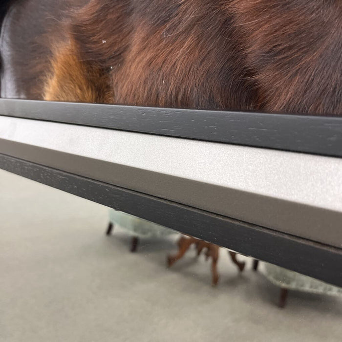 H 1536-6 Mirror Black and Silver