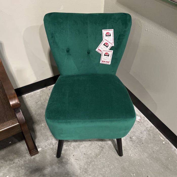 H 1166Gr-1 Accent Chair Green