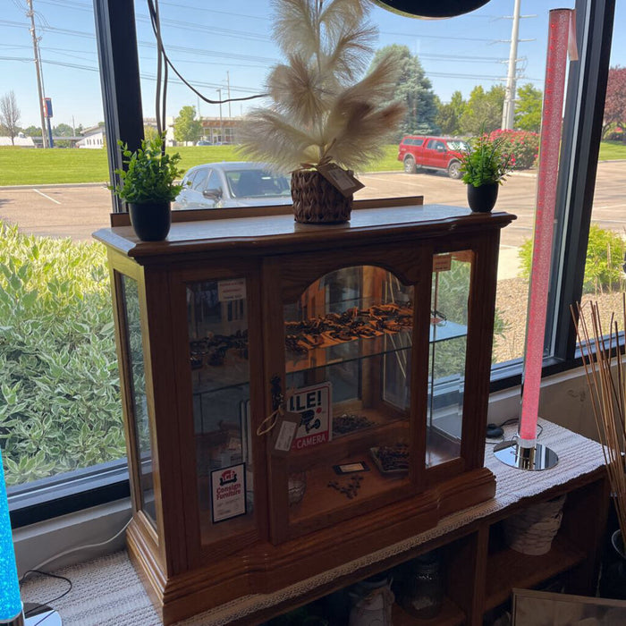 Small Oak Curio