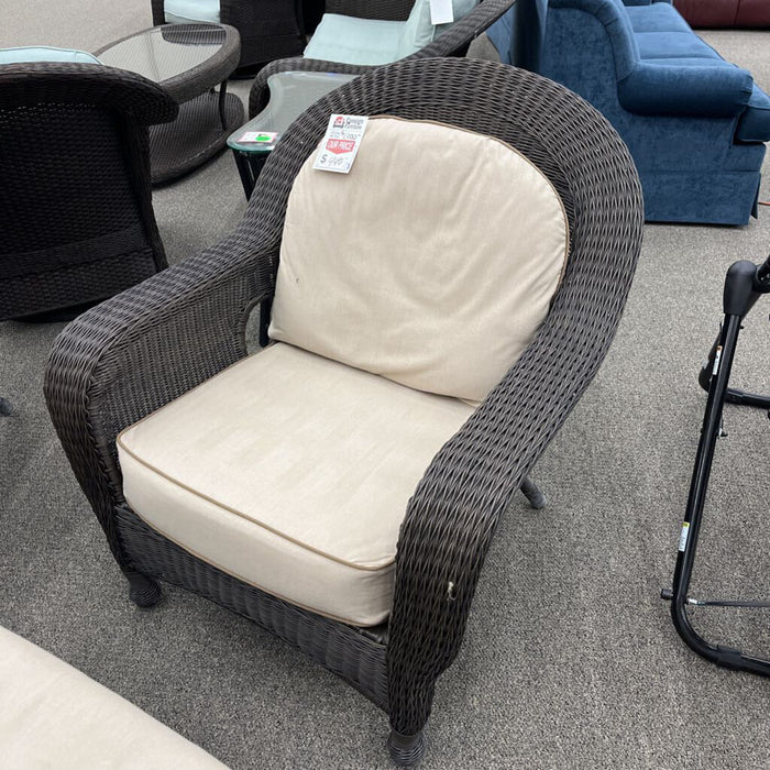 "Tortuga" Chair w/ Ottoman