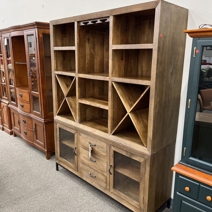 2pc. Wine Bar Cabinet