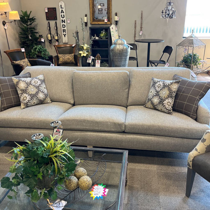 8.5' Grey Sofa