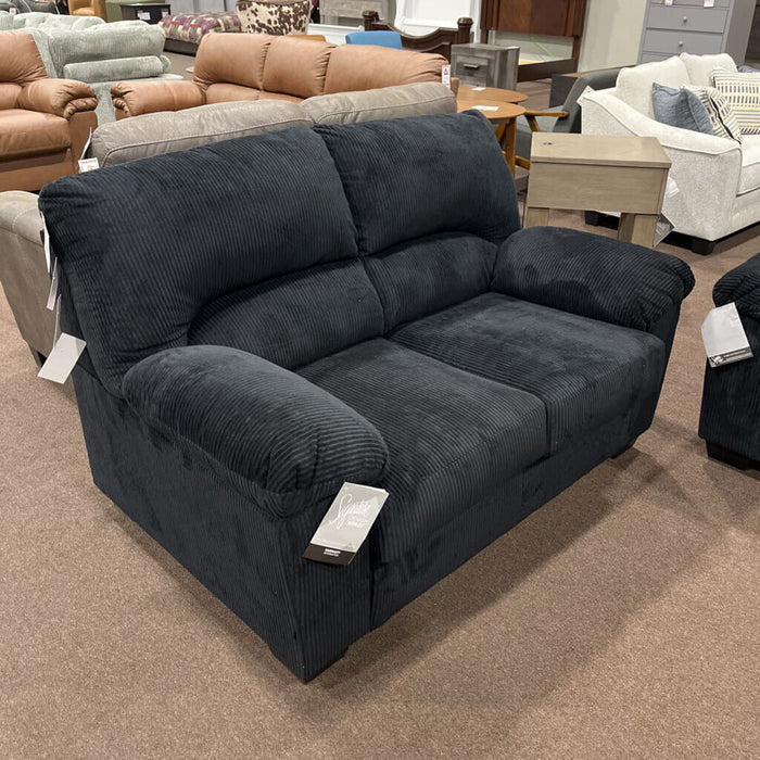 A 2420435 Loveseat SimpleJoy Onyx