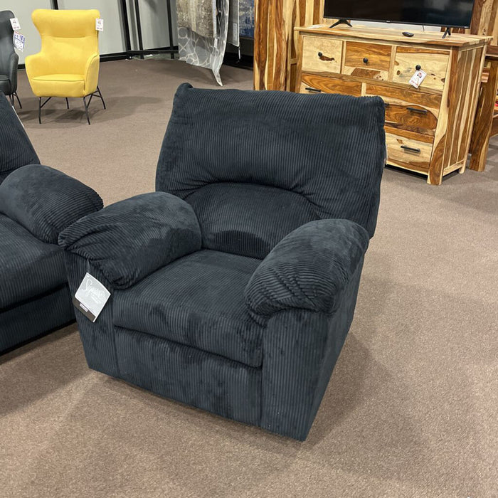 A 2420425 Rocker Recliner Simplejoy Onyx