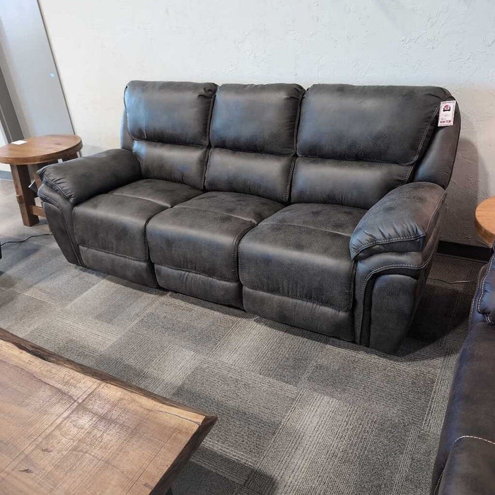 H 8517Gry-3 Reclining Sofa