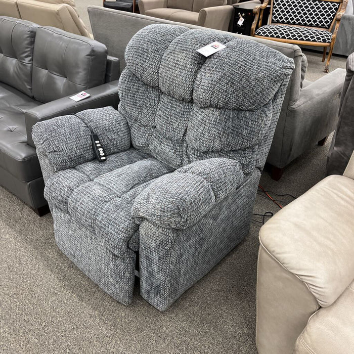 Blue Lift Chair w/ Heat & Massage