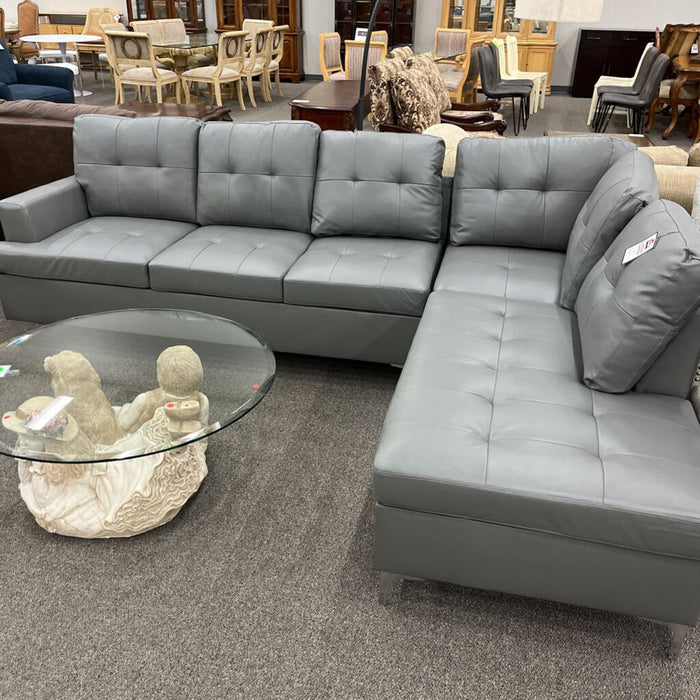 h 8378gry 2 pc sectional RSF Chaise