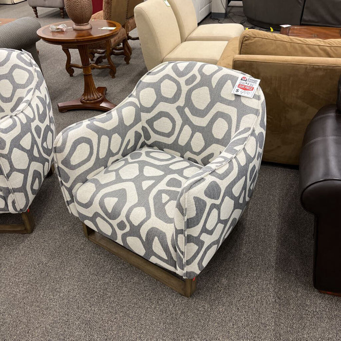 "Fitz" Gray Club Chair