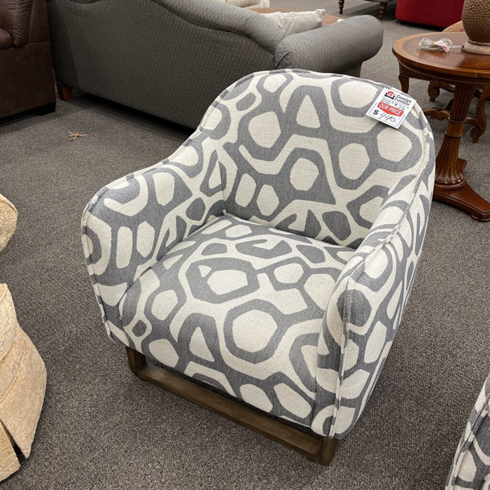 "Fitz" Gray Club Chair