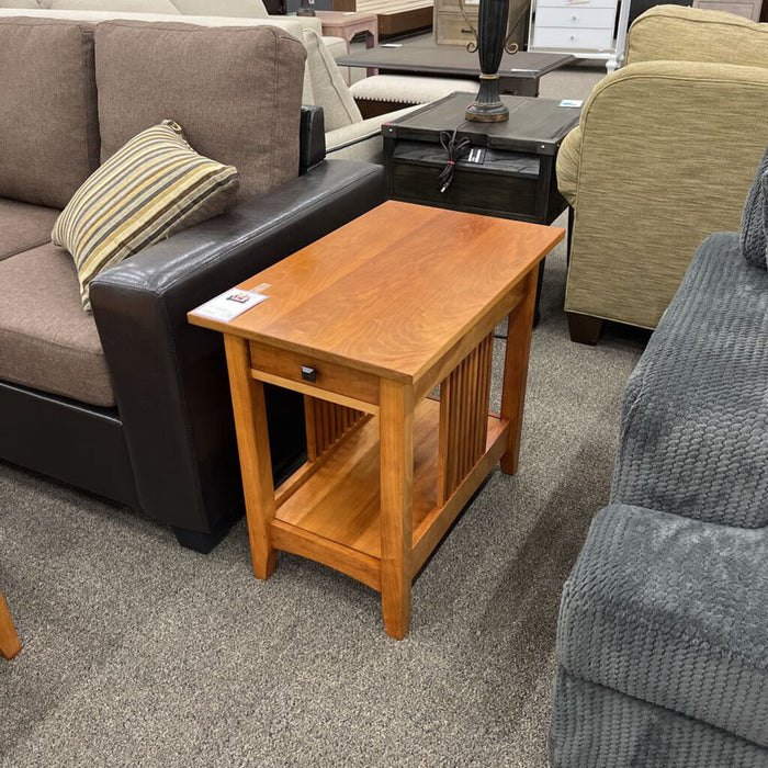 Cherry Mission Style End Table