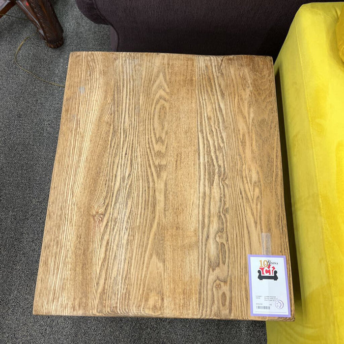 Rustic Industrial End Table