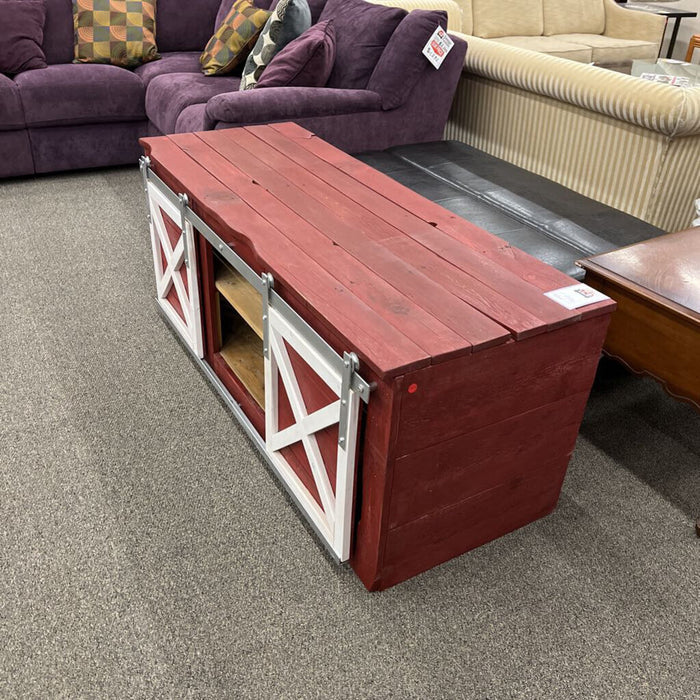 Red Barn Style TV Console