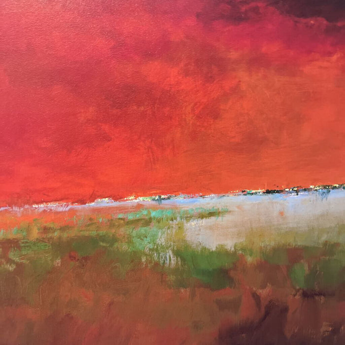 Lg. Red Abstract