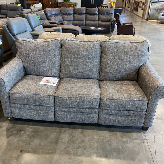 Gray Fabric Power Sofa