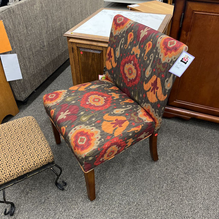 Patterned Accent Chair