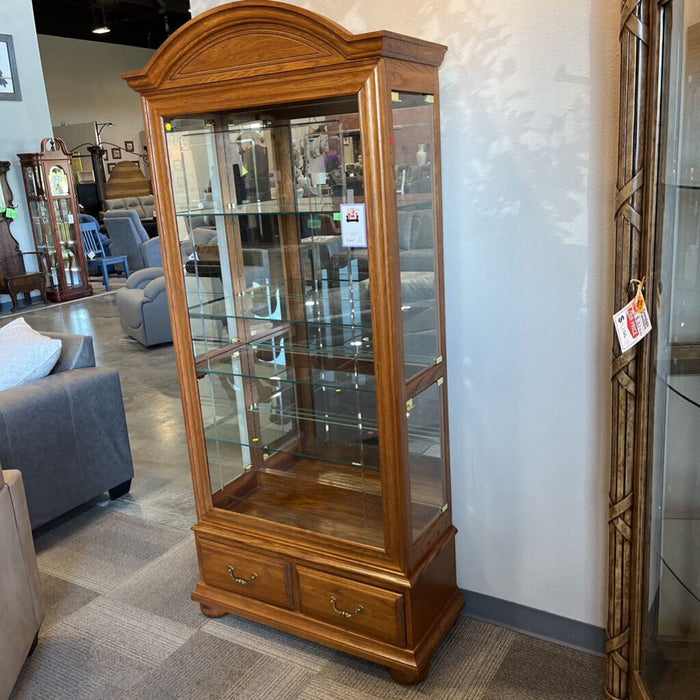 Oak Side-door Curio