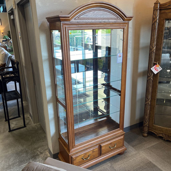 Oak Side-door Curio