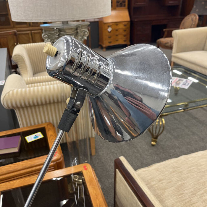 Silver Desk Lamp