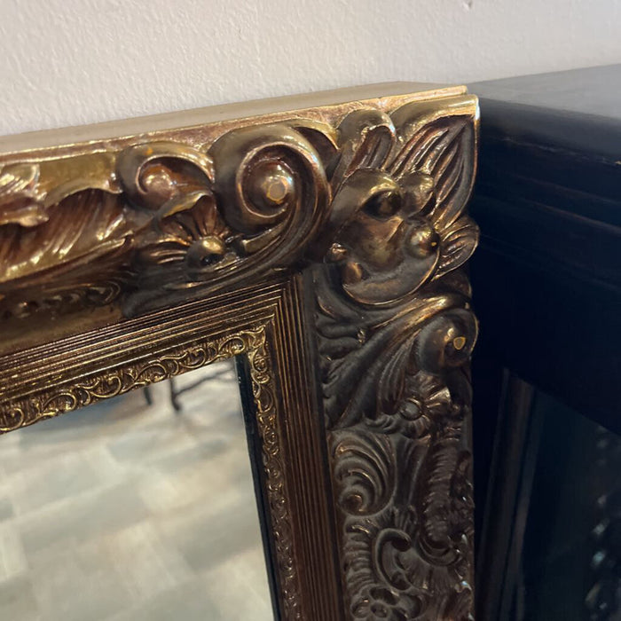 Large Mirror Gold Frame