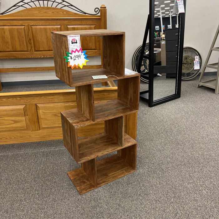P Portola Walnut Bookcase 4ft