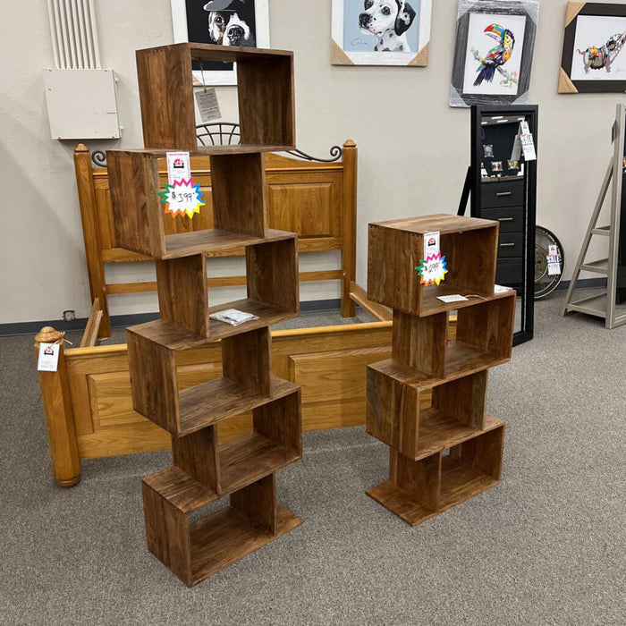 P Portola Walnut Bookcase 4ft