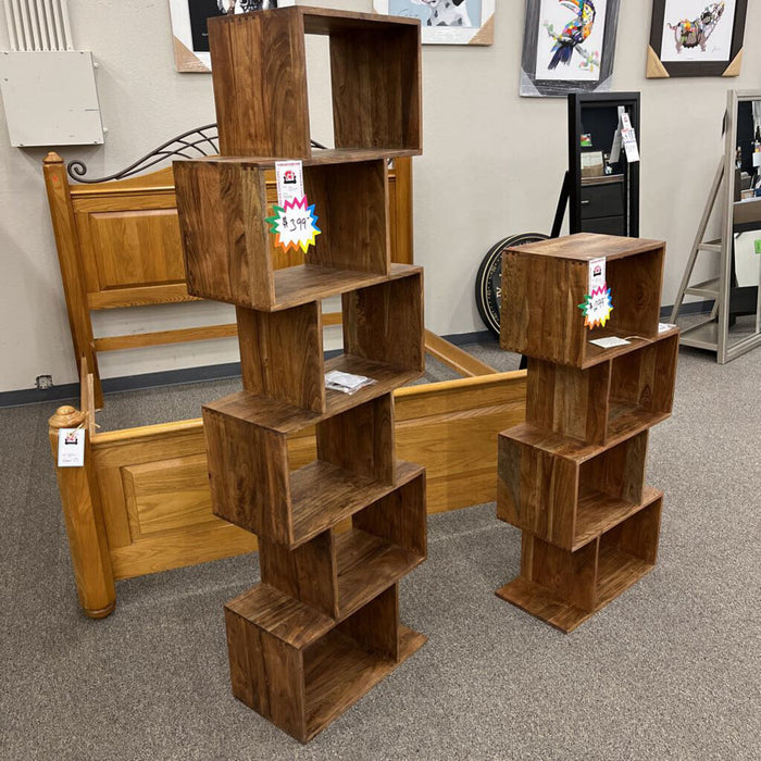 P Portola Walnut Bookcase 4ft