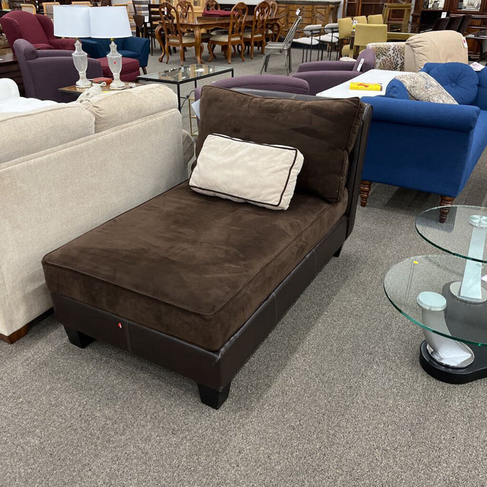 Brown Chaise Lounge