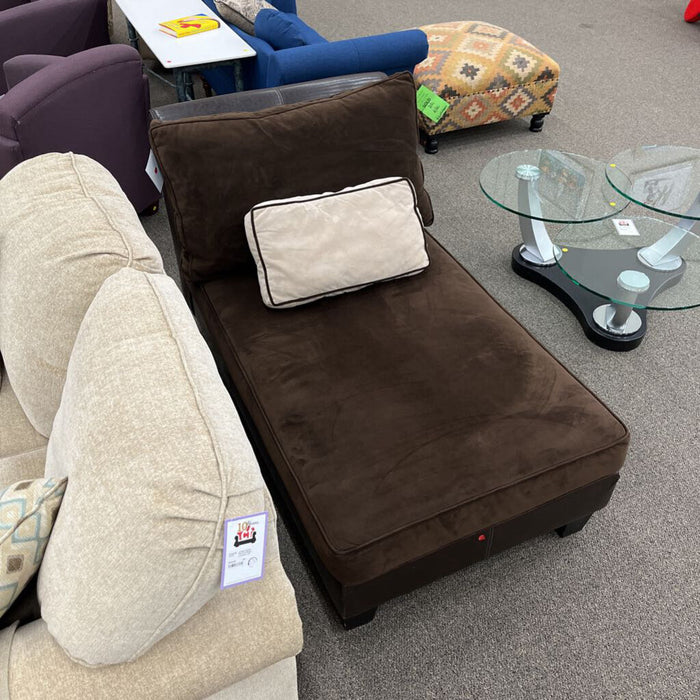 Brown Chaise Lounge