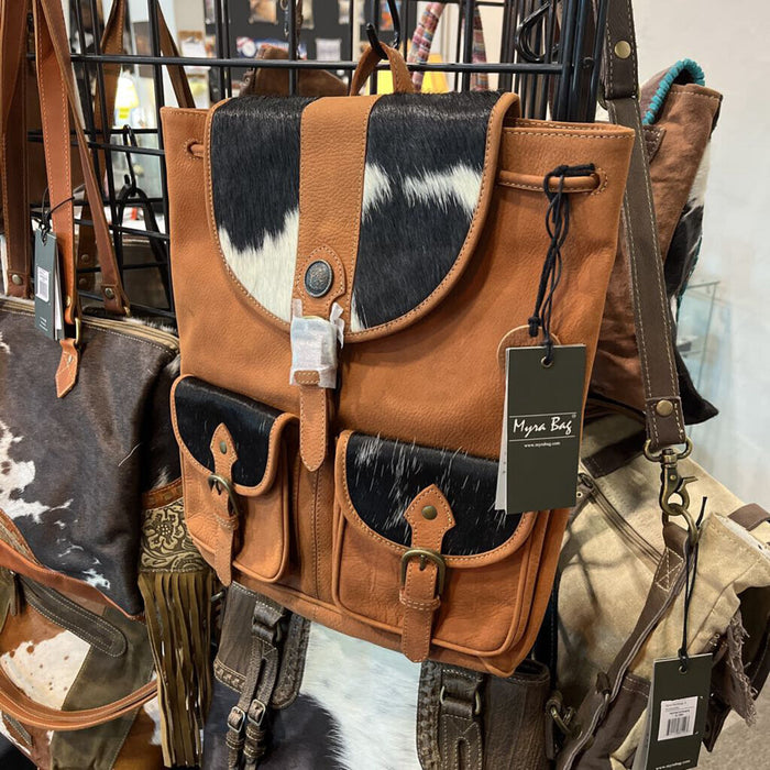 S-8104 Westward Leather Hair On Bag