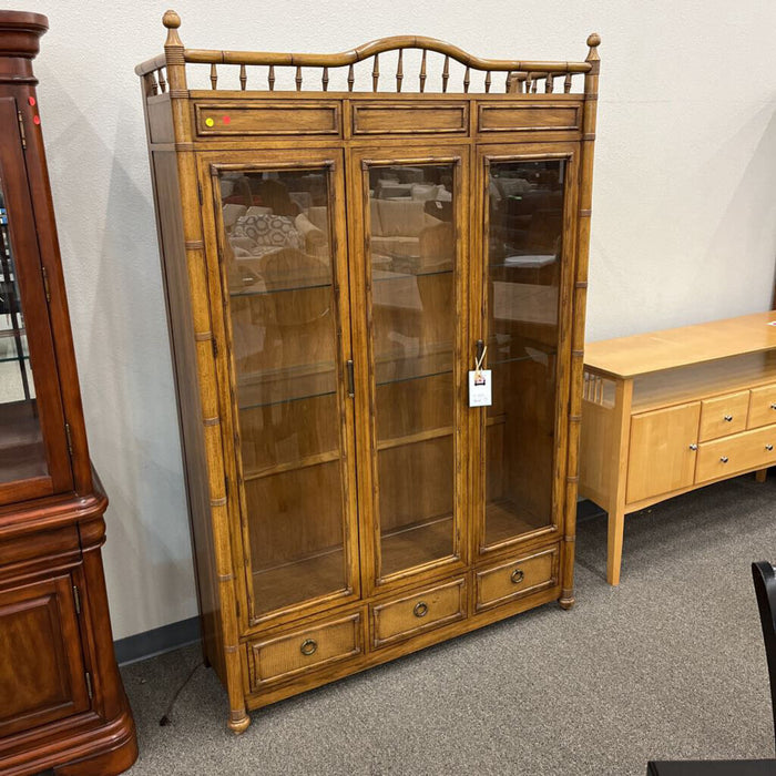 Bamboo Hutch w/ Drawers