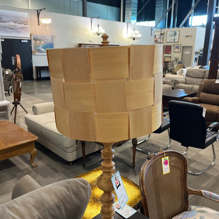 Blonde Wood Lamp