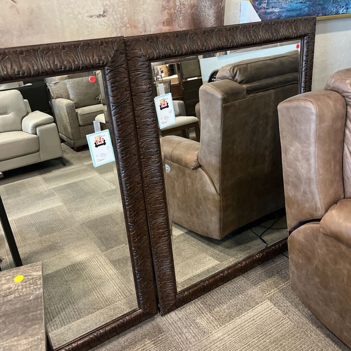 Mark Daniels Carved Frame Mirror