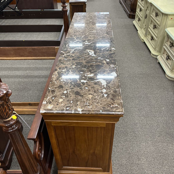 12 Drawer Dresser w/ Marble Top