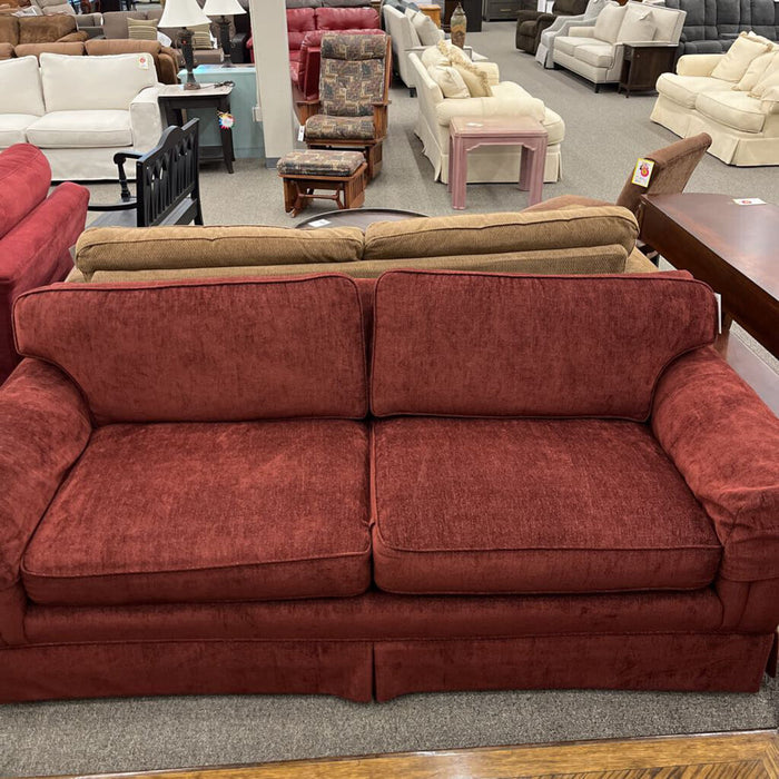 Maroon Sofa