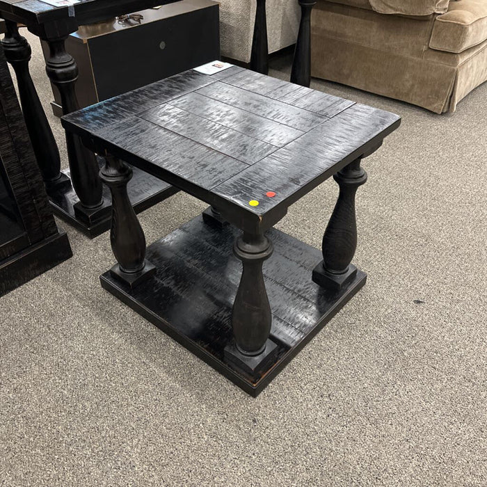 Black End Table