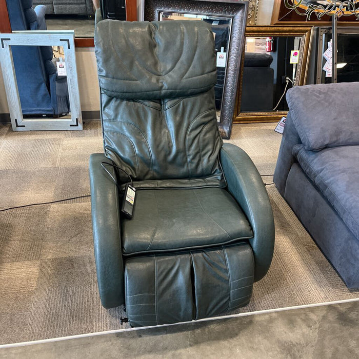 Green Leather Massage Chair