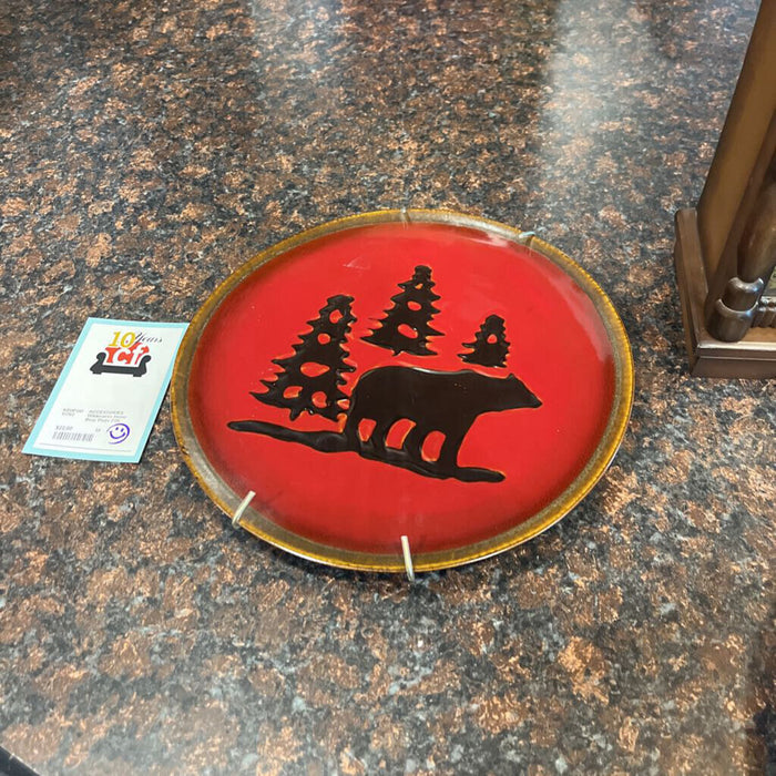 Wilderness Home Bear Plate