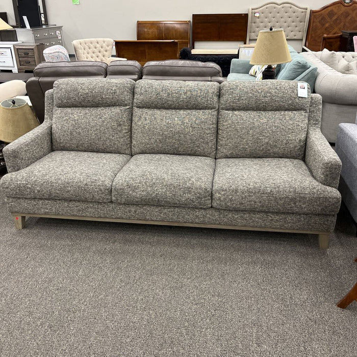 Gray Stonewash Fabric Sofa