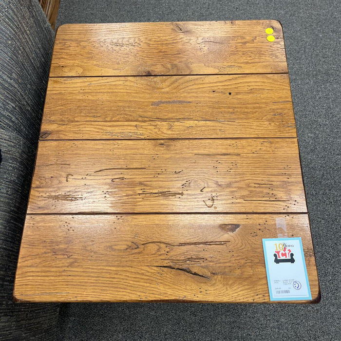 Rustic Oak End Table